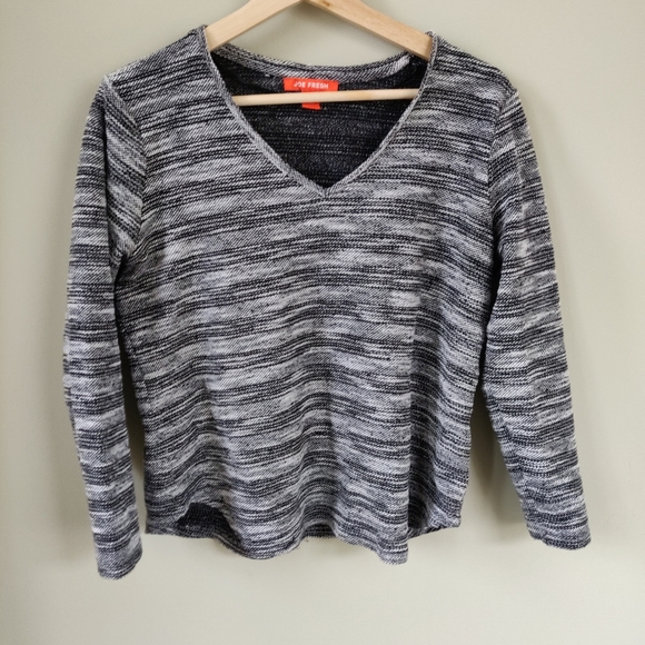 Joe Fresh Woven Long-Sleeve Sweater Top Medium - Picture 2 of 9